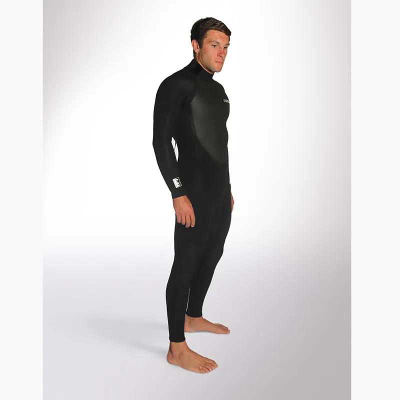 C-Skins Mens Element 3/2 Flatlock Wetsuit Black-3
